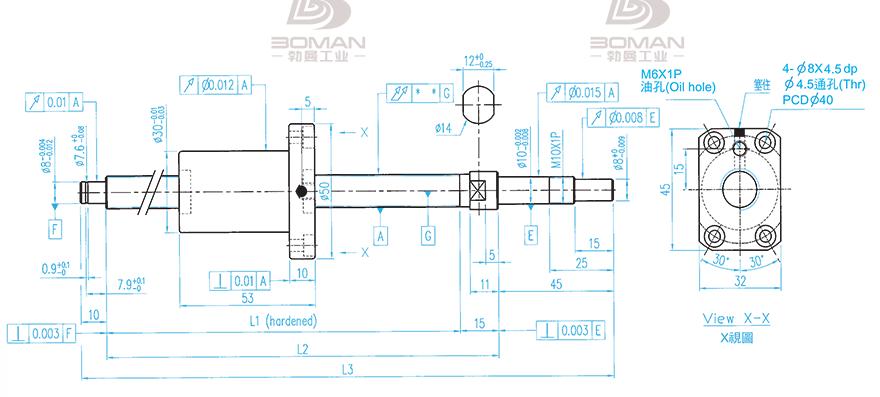 TBI XSVR01210B1DGC5-230-P1 tbi滚珠丝杆生产厂家