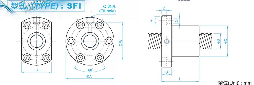 TBI SFI01604-4 tbi滚珠丝杠制造商